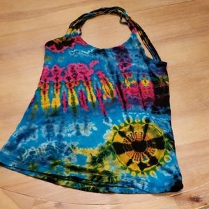 Tie die top